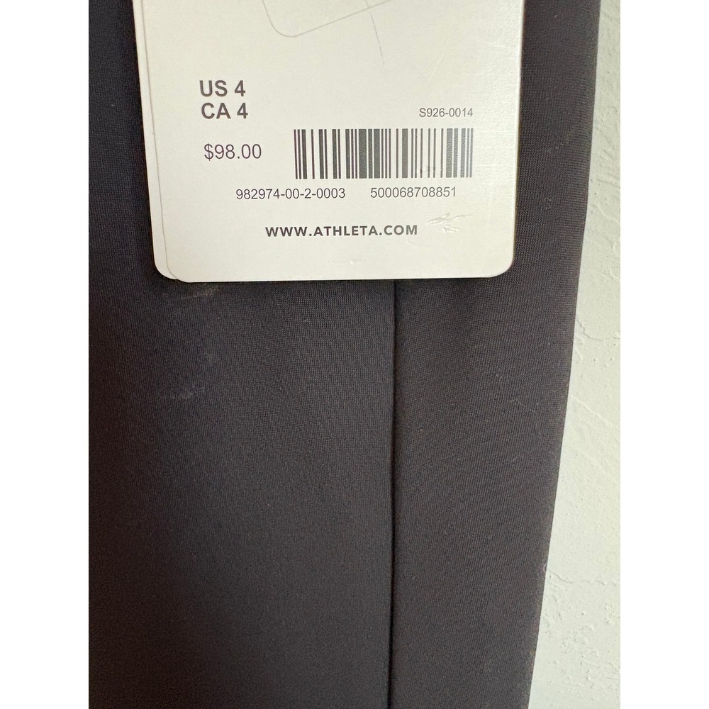 Athleta Stellar Tight Zip Leggings Athleisure Running Sporty Activewear Yoga - Picture 4 of 6